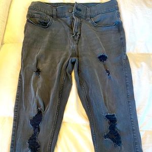 Hollister Destroyed Skinny Jeans 30x32